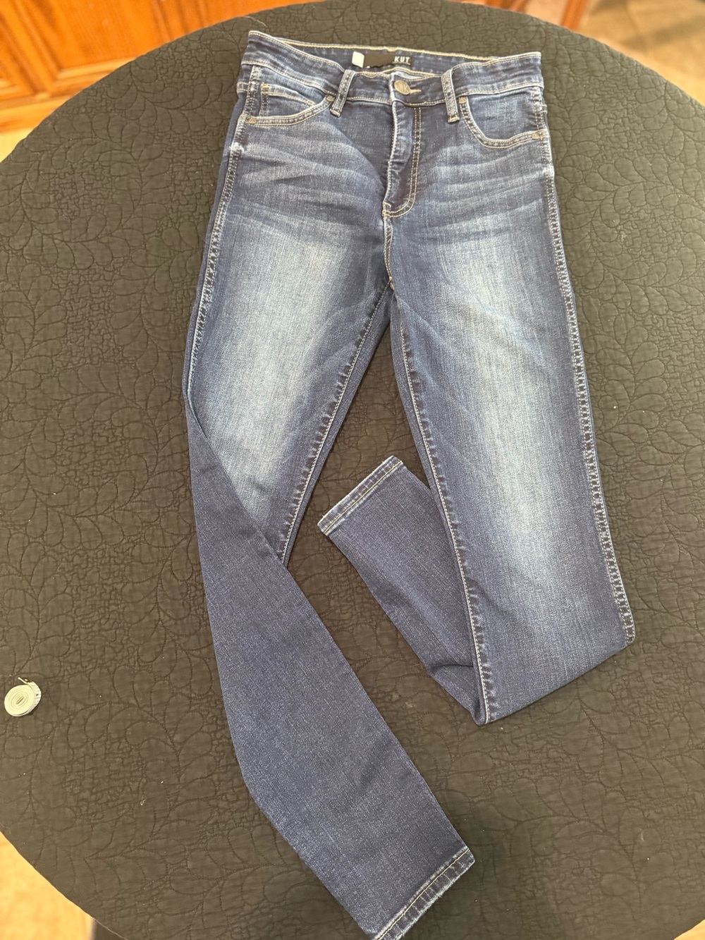Kut from the Kloth Women's Skinny Jeans - Medium Blue Wash
